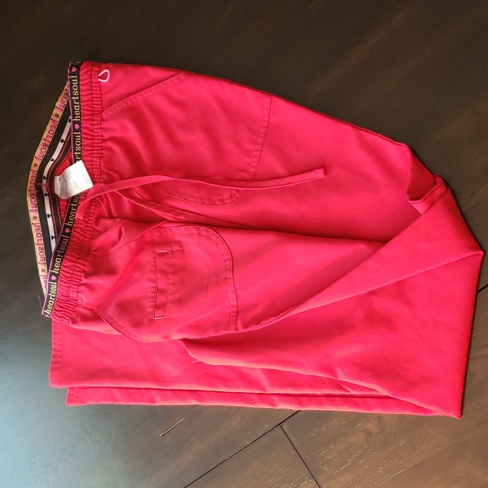 HeartSoul Elastic Waist Scrub Pant